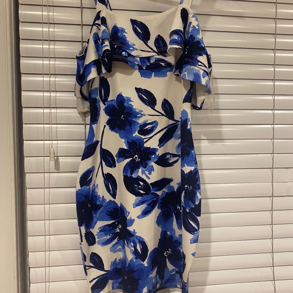 Floral mini dress